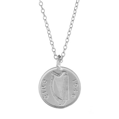 Chupi Worth Your Weight In Gold Farthing Coin Necklace Silver
