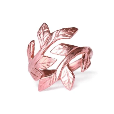Chupi Wrap Your Laurels Around Me Ring In Rose Gold