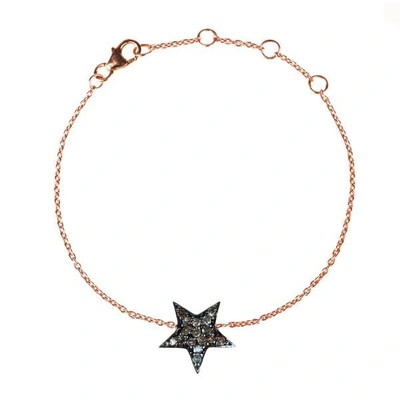 Latelita London Diamond Star Bracelet Rosegold