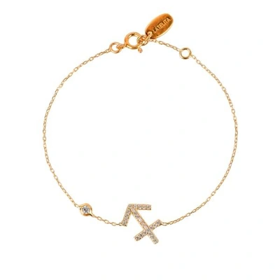 Latelita London Zodiac Horoscope Star Sign Bracelet Sagittarius Gold