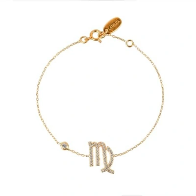 Latelita London Zodiac Horoscope Star Sign Bracelet Virgo Gold