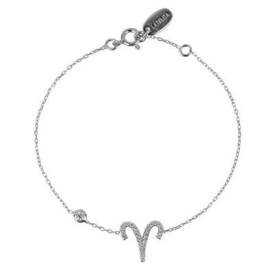 Latelita London Zodiac Horoscope Star Sign Bracelet Aries Silver
