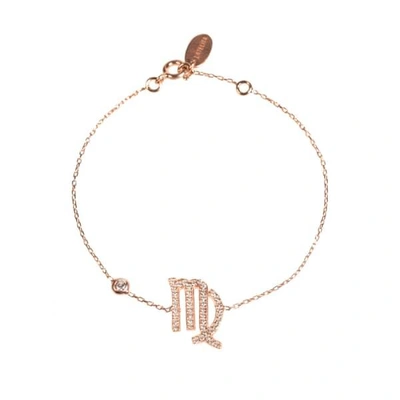 Latelita London Zodiac Horoscope Star Sign Bracelet Virgo Rose Gold