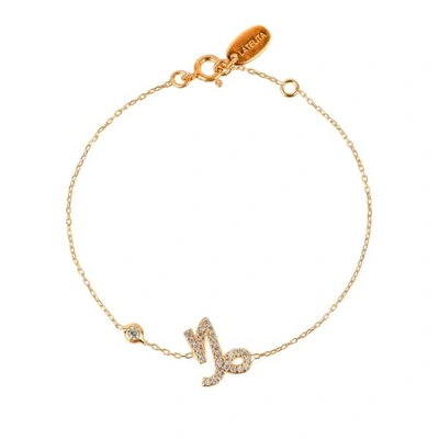 Latelita London Zodiac Horoscope Star Sign Bracelet Capricorn Gold