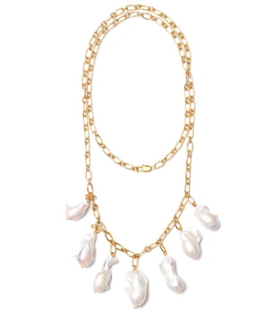 Mounser Jewelry Gold Pagoda Fruit Necklace