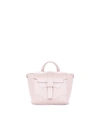 Senreve Mini Maestra Leather Satchel - Purple In Blush