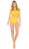 Oye Swimwear X Revolve Lucette Bikini Set In Yellow
