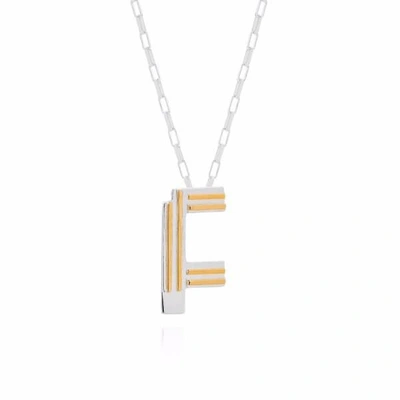 Yasmin Everley Jewellery Saxony F Initial Necklace