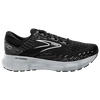 Brooks Glycerin 20 Womens Fitness Workout Running Shoes In Black/white/alloy
