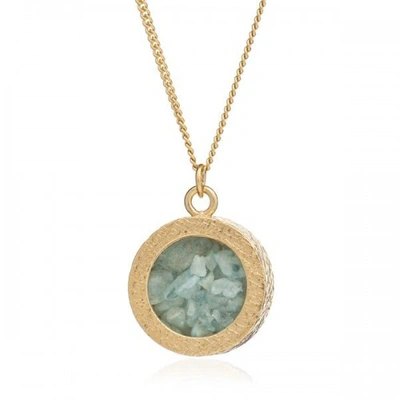 Rachel Jackson London Amulet Birthstone Necklace Gold March