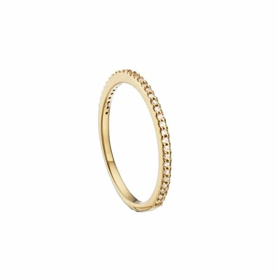 Lily & Roo Gold Diamond Style Stacking Ring