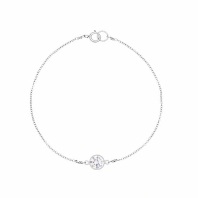 Lily & Roo Sterling Silver Gemstone Bracelet