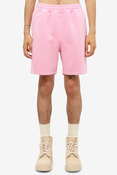 Stussy Stock Logo Shorts In Rose-pink
