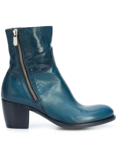 Rocco P Mid Heel Ankle Boots