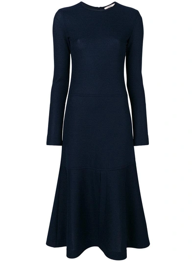 Odeeh Slight Flared Dress - Blue