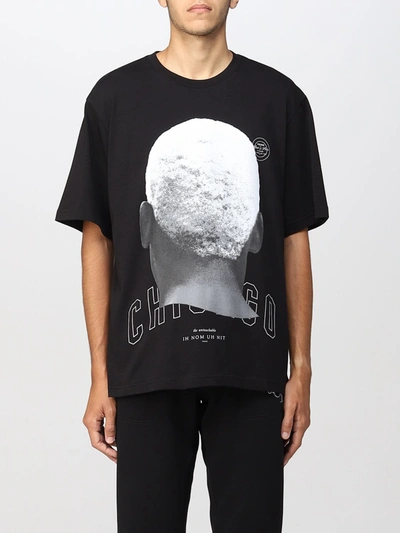 Ih Nom Uh Nit T-shirt Whit Chicago 2022on Front In Nero