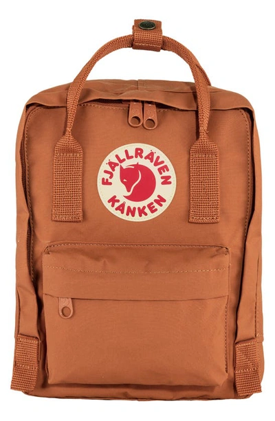 Fjall Raven Mini Kånken Water Resistant Backpack In Terracotta Brown