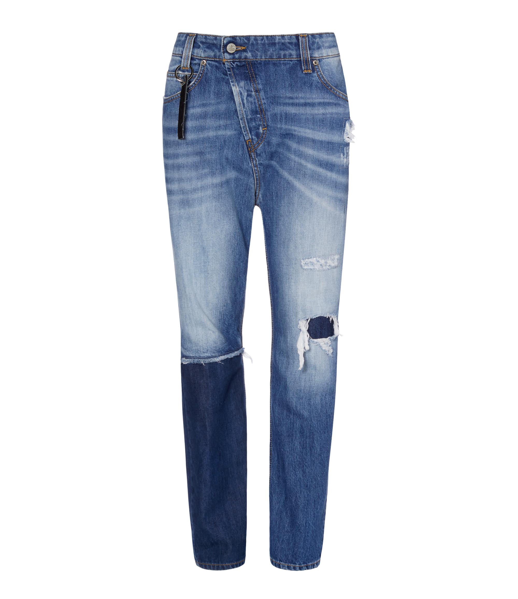 Vivienne Westwood Blue Denim New Boyfriend Jeans | ModeSens