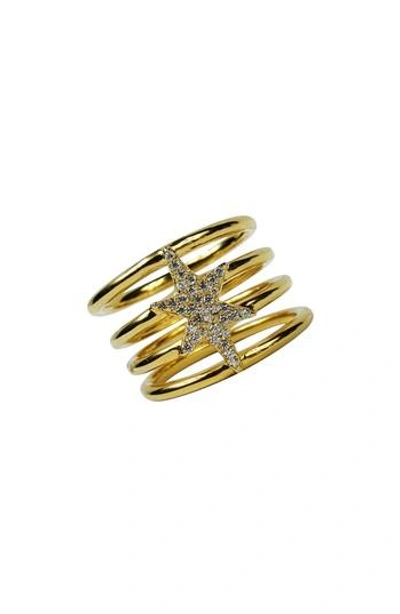 Jules Smith North Star Statement Ring In Gold