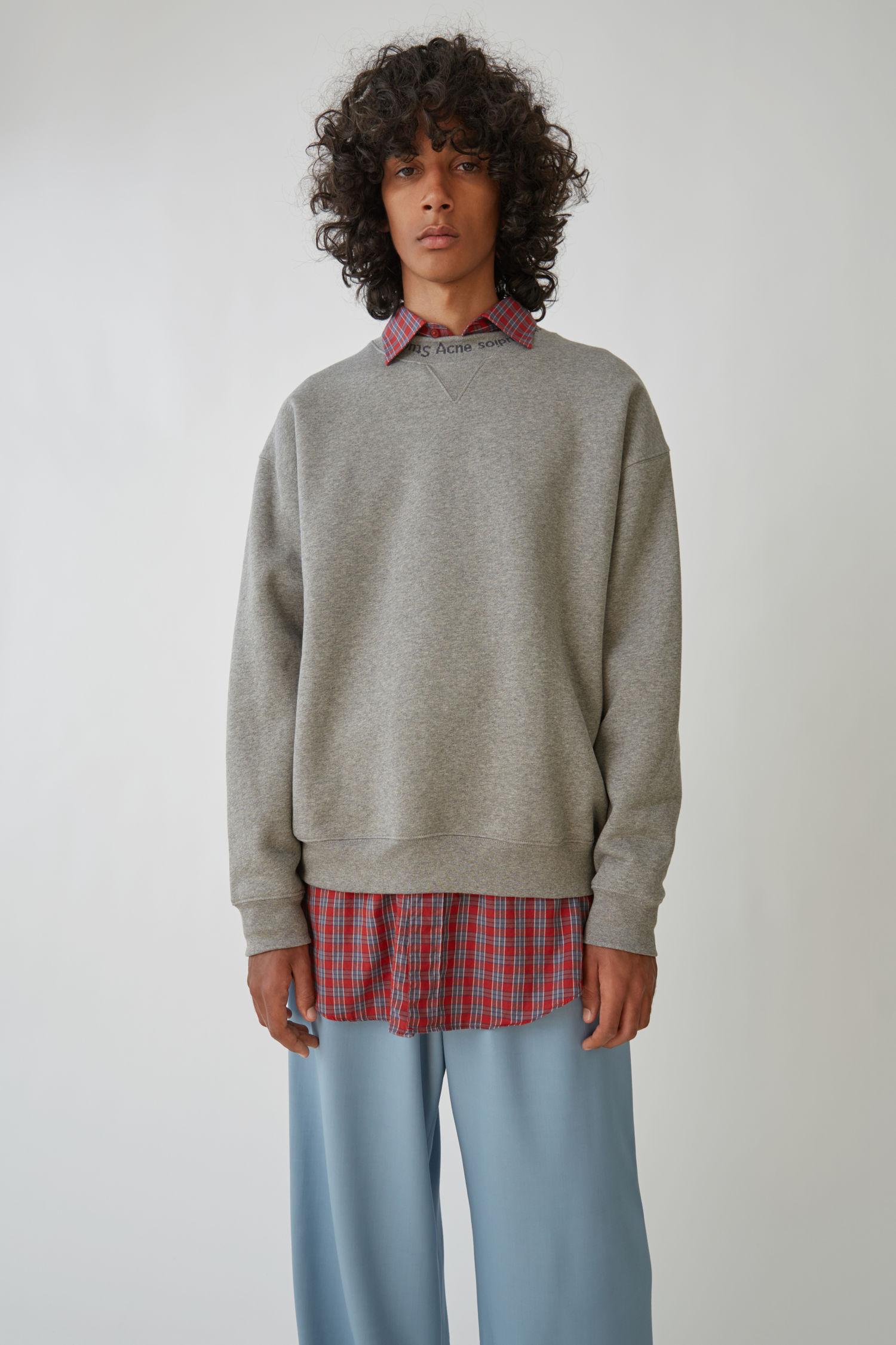 acne iconic sweatshirt