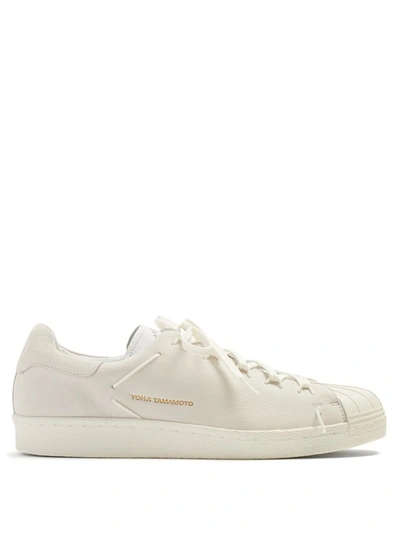 Y-3 Superknot Superstar Suede Low-top Trainers In White