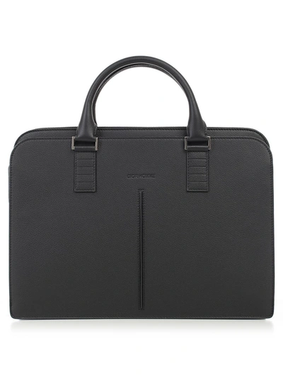 Dior Black Leather Handle Bag