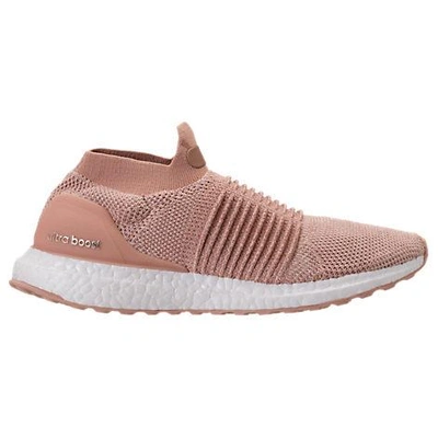 Adidas Originals Adidas Women's Ultraboost Laceless Running Sneakers From Finish Line In Pink