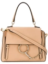 Chloé Small Faye Day Bag In Nude & Neutrals