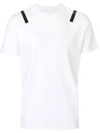 Neil Barrett Stripe Detail T-shirt In White