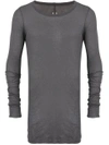 Rick Owens Sheer Crew Neck Sweater