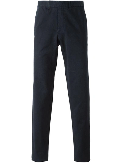 Fashion Clinic Timeless Chino Trousers In Blue