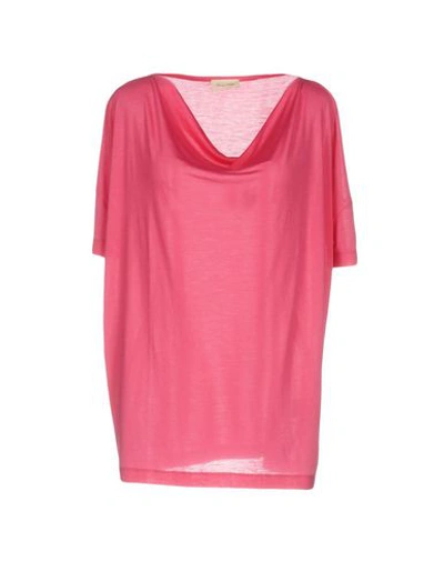 American Vintage T-shirt In Pink