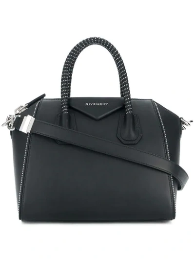 Givenchy Black Modern Antigona Leather Tote Bag