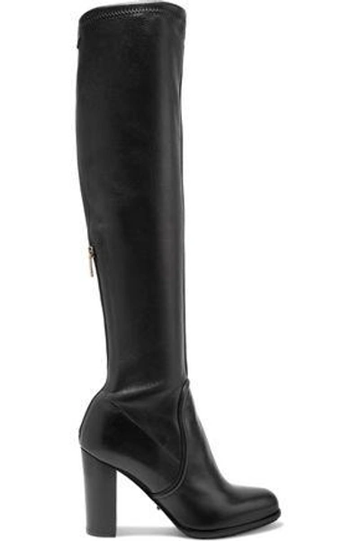 Sergio Rossi Woman Leather Boots Black