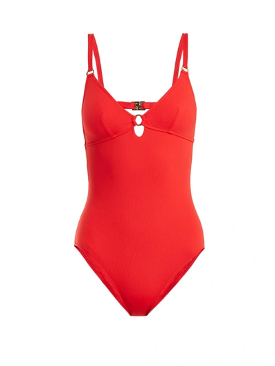 Melissa Odabash Havana One-piece Swimsuit In Red