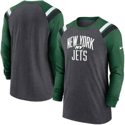 Nike Men's Athletic Fashion (nfl New York Jets) Long-sleeve T-shirt In White