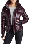 Sam Freestyle Down Jacket In Merlot