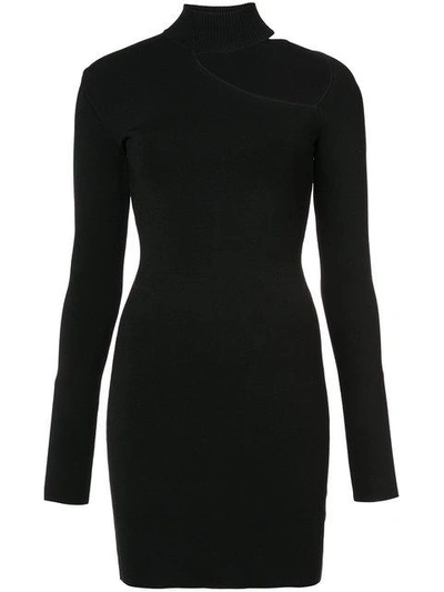 Dion Lee Cut Out Shoulder Sweater Dress