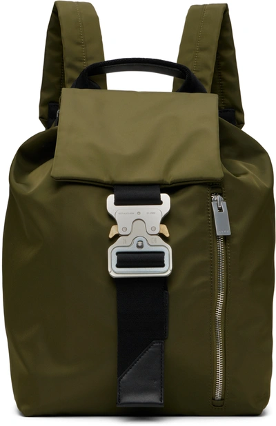 Alyx Tank Buckle Backpack In Grün