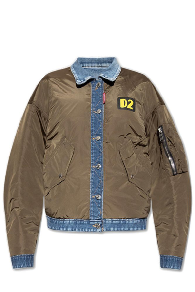Dsquared2 Camping Crew Jean Jacket In New
