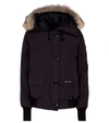 Canada Goose Chilliwack Black Fur-trimmed Arctic-tech Jacket In Nocolor