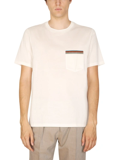 Paul Smith Signature Stripe T-shirt In White | ModeSens