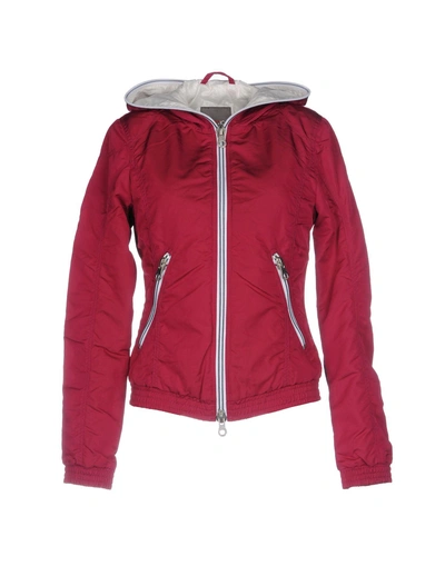 Duvetica Down Jacket In Garnet