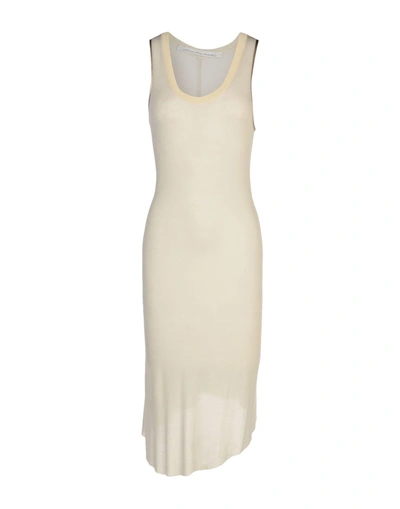 Alessandra Marchi Knee-length Dress In Light Grey