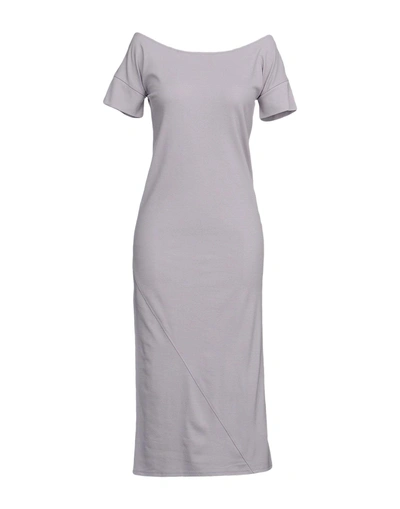 Charli Knee-length Dress In Light Grey