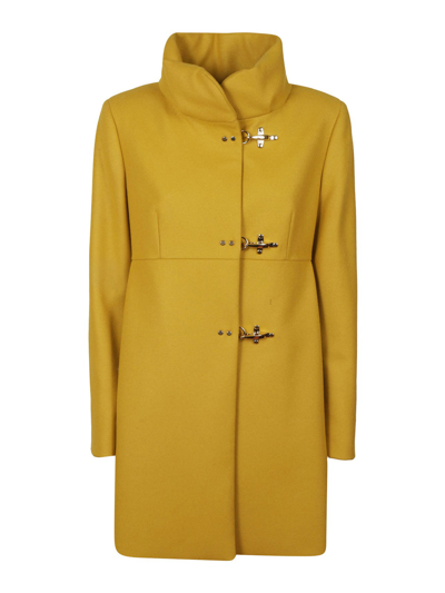 Fay Virginia Coat Giallo Naw50454000sglg400 In Yellow