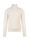 Zanone Turtleneck Sweater In White