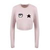 Chiara Ferragni Eyestart Cropped In Pink