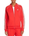 Adidas Originals Women's Originals Superstar Track Jacket, Red