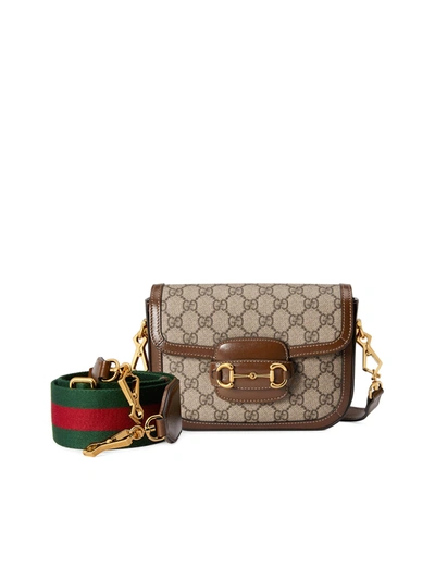 Gucci Horsebit 1955 Mini Bag In Nude & Neutrals